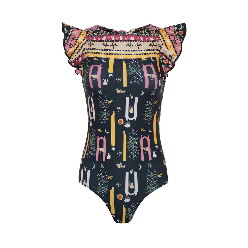 Carolina K One Piece Swimsuit Mila Free People Anthropologie Medium